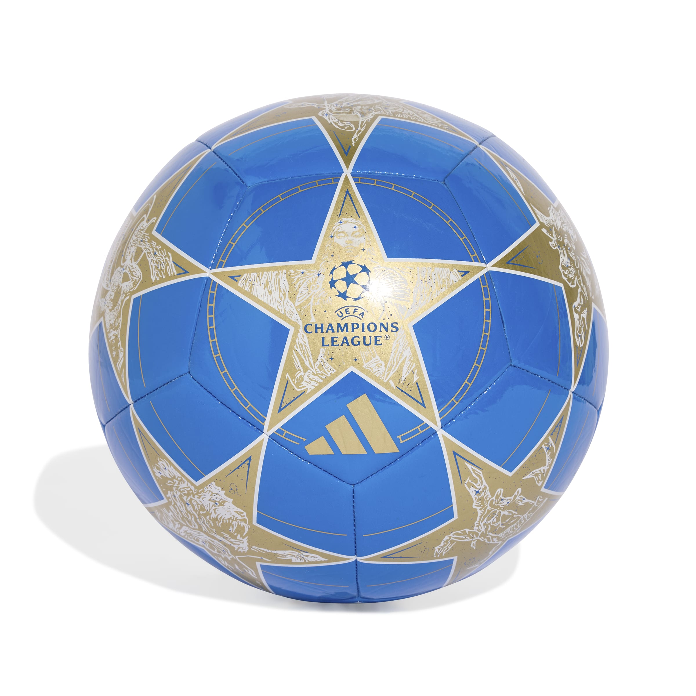 adidas UCL Club League Stage Soccer Ball 25/26 - Blue/White/Gold - Best Buy Soccer